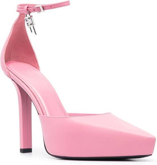 Givenchy G-Lock pumps met plateauzool Roze