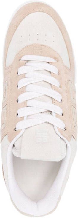 Givenchy G4 leren sneakers Beige