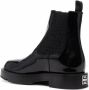 Givenchy Glanzende enkellaarzen Zwart - Thumbnail 2
