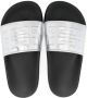 Givenchy Kids Slippers met Greca-reliëf Zilver - Thumbnail 3