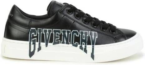 Givenchy Kids Sneakers met logoprint Zwart