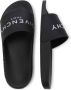 Givenchy Kids Slippers met logoprint Zwart - Thumbnail 4