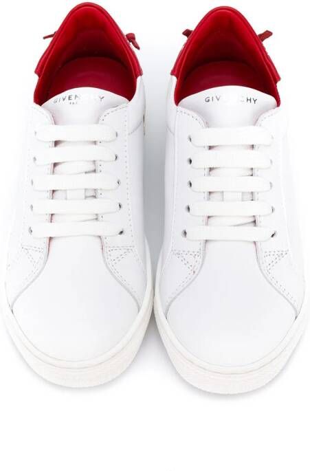 Givenchy Kids Sneakers met logoprint Wit