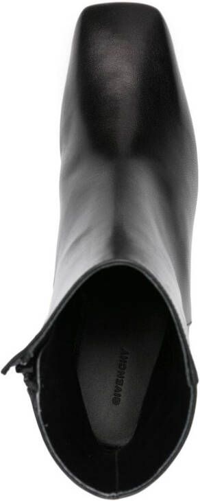 Givenchy Laarzen met logoplakkaat Zwart