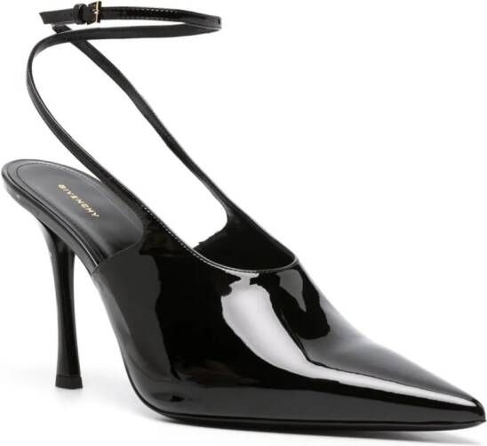 Givenchy Lakleren slingbacks pumps Zwart