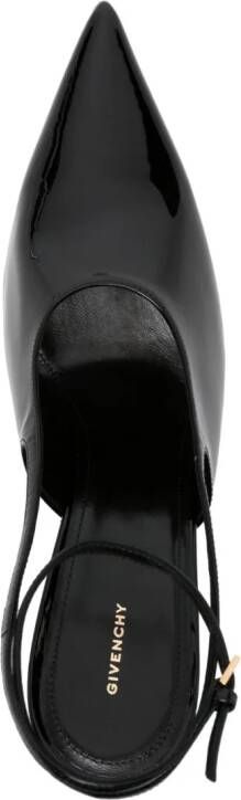 Givenchy Lakleren slingbacks pumps Zwart