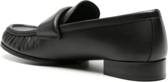 Givenchy Loafers met 4G-plakkaat Zwart