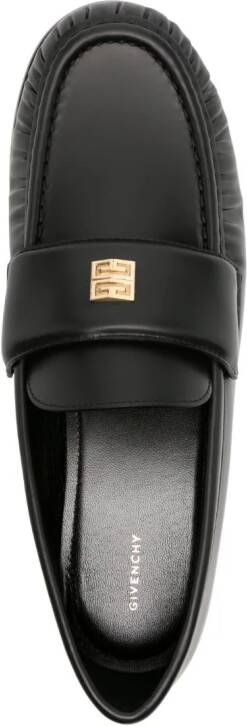 Givenchy Loafers met 4G-plakkaat Zwart