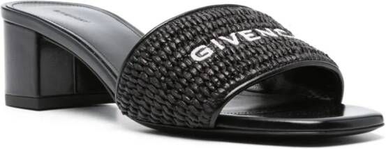 Givenchy Hoed met geborduurd logo Zwart