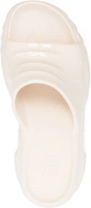 Givenchy Marshmallow sandalen met plateauzool Beige