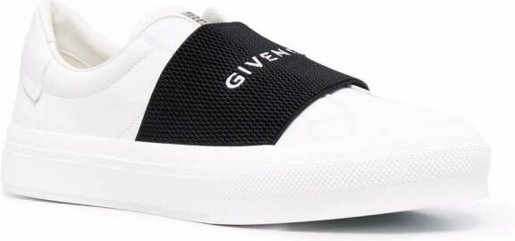 Givenchy Paris leren sneakers Wit