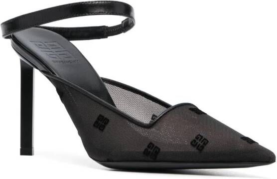 Givenchy Sandalen met geborduurd logo Zwart