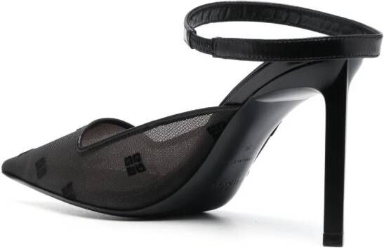 Givenchy Sandalen met geborduurd logo Zwart