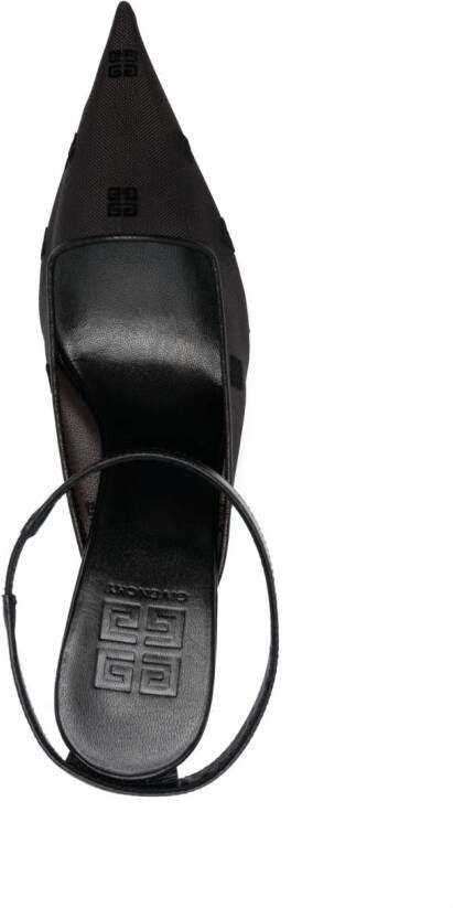 Givenchy Sandalen met geborduurd logo Zwart