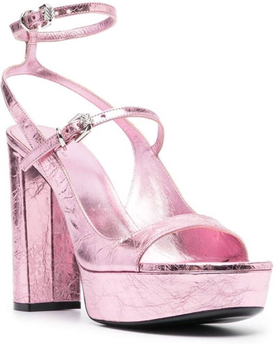 Givenchy Sandalen met plateauzool Roze