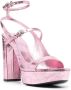 Givenchy Sandalen met plateauzool Roze - Thumbnail 2