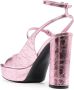 Givenchy Sandalen met plateauzool Roze - Thumbnail 3