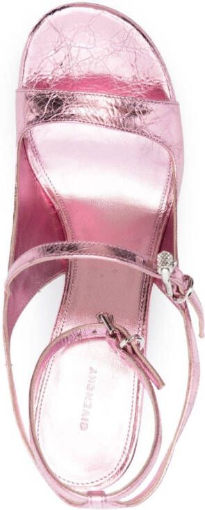 Givenchy Sandalen met plateauzool Roze