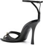 Givenchy Sandalen verfraaid met kristal (100 mm) Zwart - Thumbnail 3