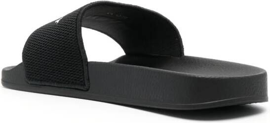 Givenchy Slippers met geborduurd logo Zwart