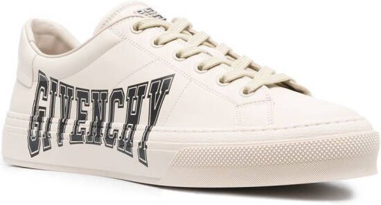 Givenchy Sneakers met logoprint Beige