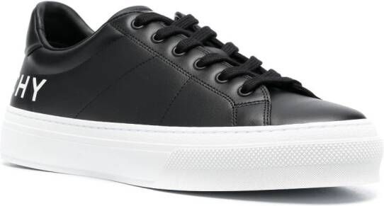 Givenchy Sneakers met logoprint Zwart