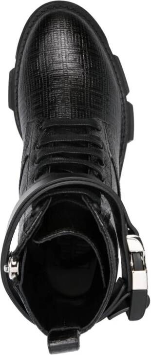 Givenchy Terra laarzen met monogram patroon Zwart