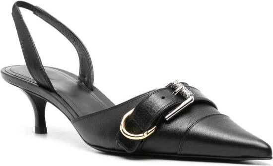 Givenchy Voyou 45 mm leren pumps Zwart