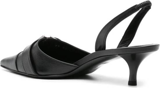 Givenchy Voyou 45 mm leren pumps Zwart