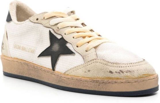 Golden Goose Ball Star leren sneakers Beige