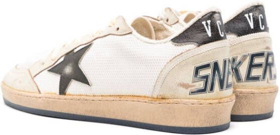 Golden Goose Ball Star leren sneakers Beige