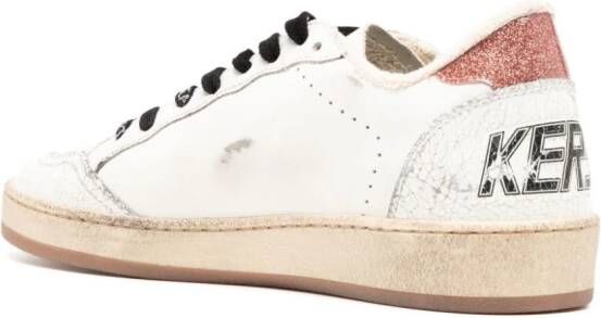 Golden Goose Ball Star leren sneakers Wit