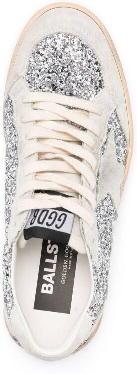 Golden Goose Ball-Star low-top sneakers Beige