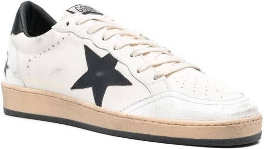 Golden Goose Ball-Star low-top sneakers Wit