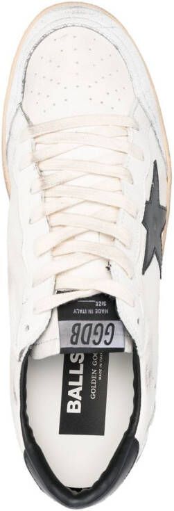 Golden Goose Ball-Star low-top sneakers Wit