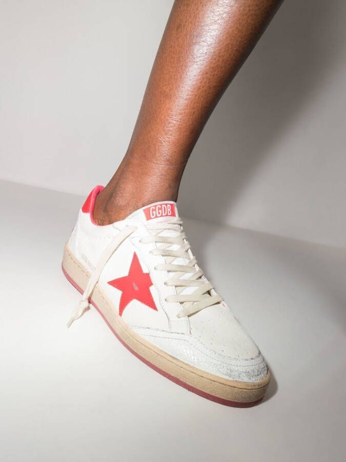 Golden Goose Ball Star low-top sneakers Wit