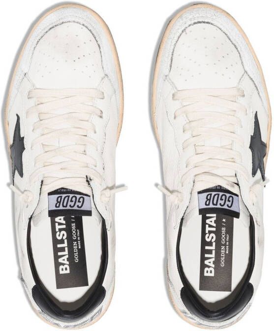 Golden Goose Ball Star low-top sneakers Wit