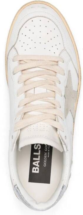 Golden Goose Ball Star low-top sneakers Wit