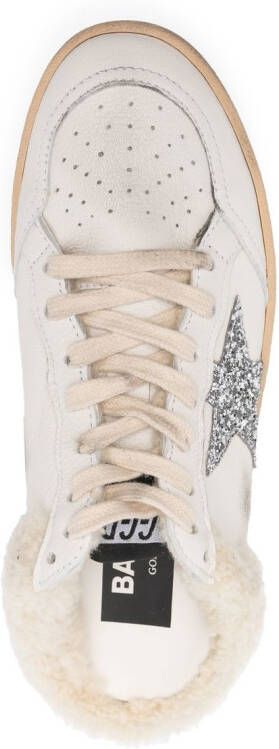 Golden Goose Ball Star sneakers Wit