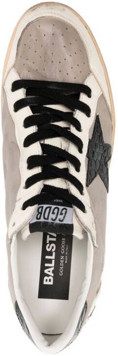 Golden Goose Ballstar low-top sneakers Grijs