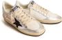 Golden Goose Ballstar metallic leren sneakers Wit - Thumbnail 3