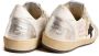 Golden Goose Ballstar metallic leren sneakers Wit - Thumbnail 4