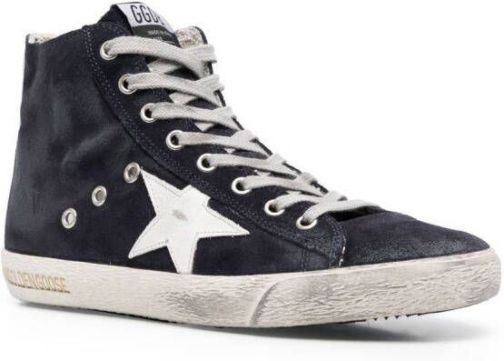 Golden Goose Francy high-top sneakers Blauw