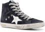 Golden Goose Francy high-top sneakers Blauw - Thumbnail 2