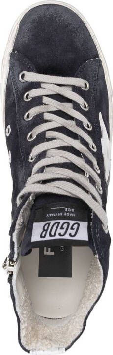 Golden Goose Francy high-top sneakers Blauw