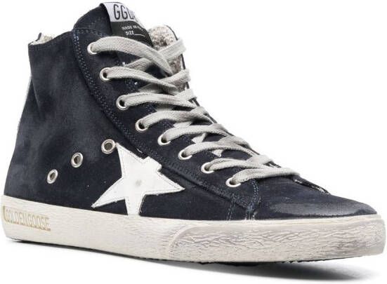 Golden Goose Francy high-top sneakers Blauw