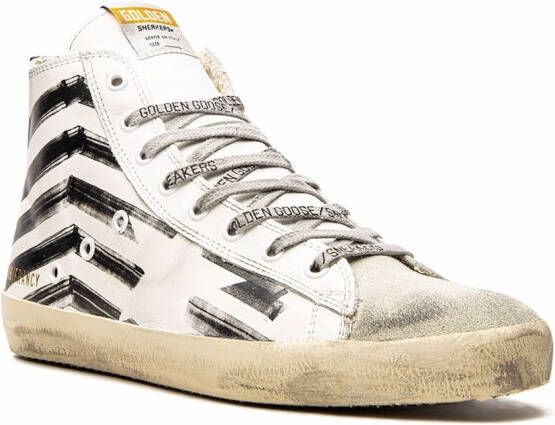 Golden Goose Francy high-top sneakers Wit