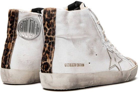 Golden Goose Francy high-top sneakers Wit