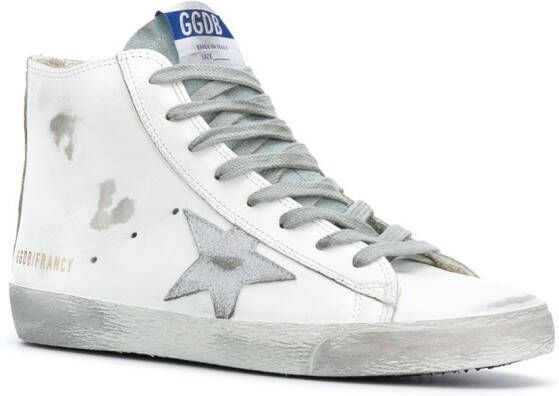 Golden Goose Francy high-top sneakers Wit