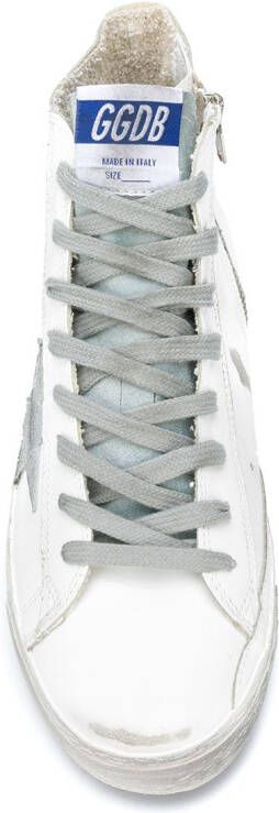 Golden Goose Francy high-top sneakers Wit